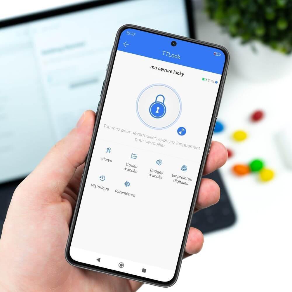 Application LOCKY Smart Lock pour serrure connectée