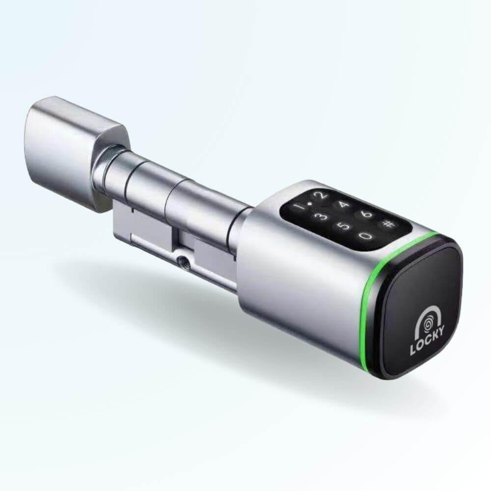 Cylindre connecté à code et badge LOCKY-10 CODE