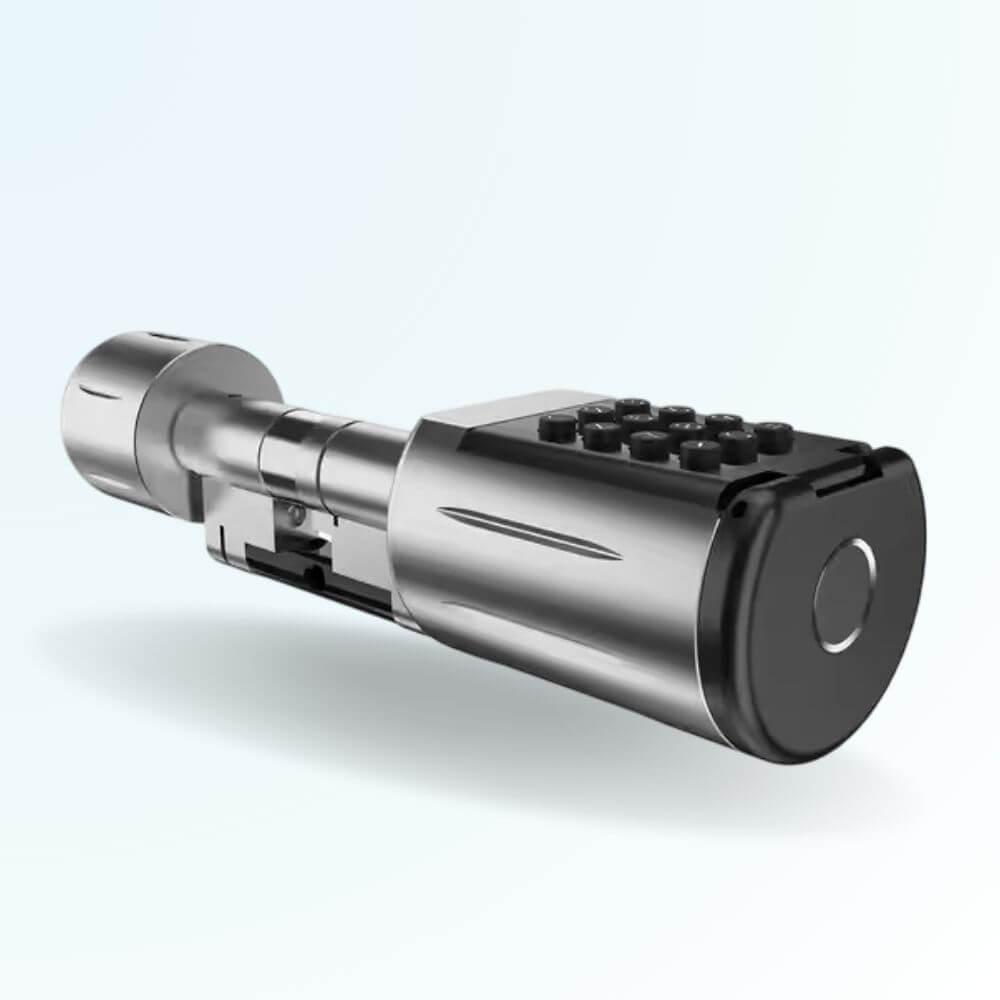 Cylindre électronique étanche IP65 LOCKY-6 V3 à empreintes, codes et badges