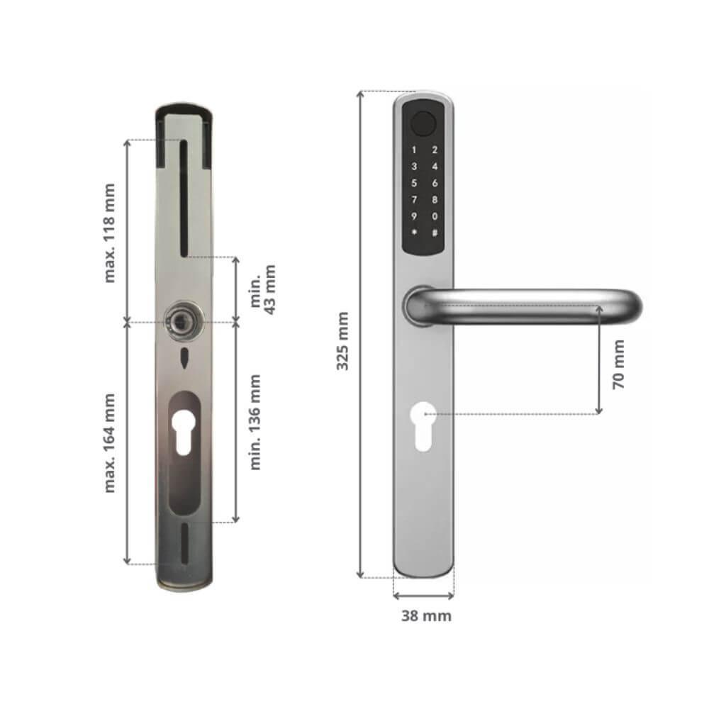 Dimensions LOCKY-9 V2