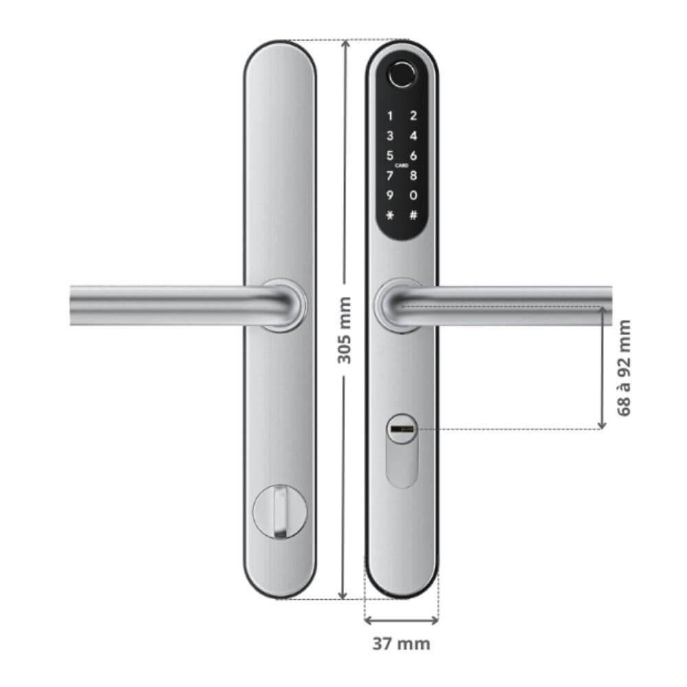 Dimensions LOCKY-9 V4