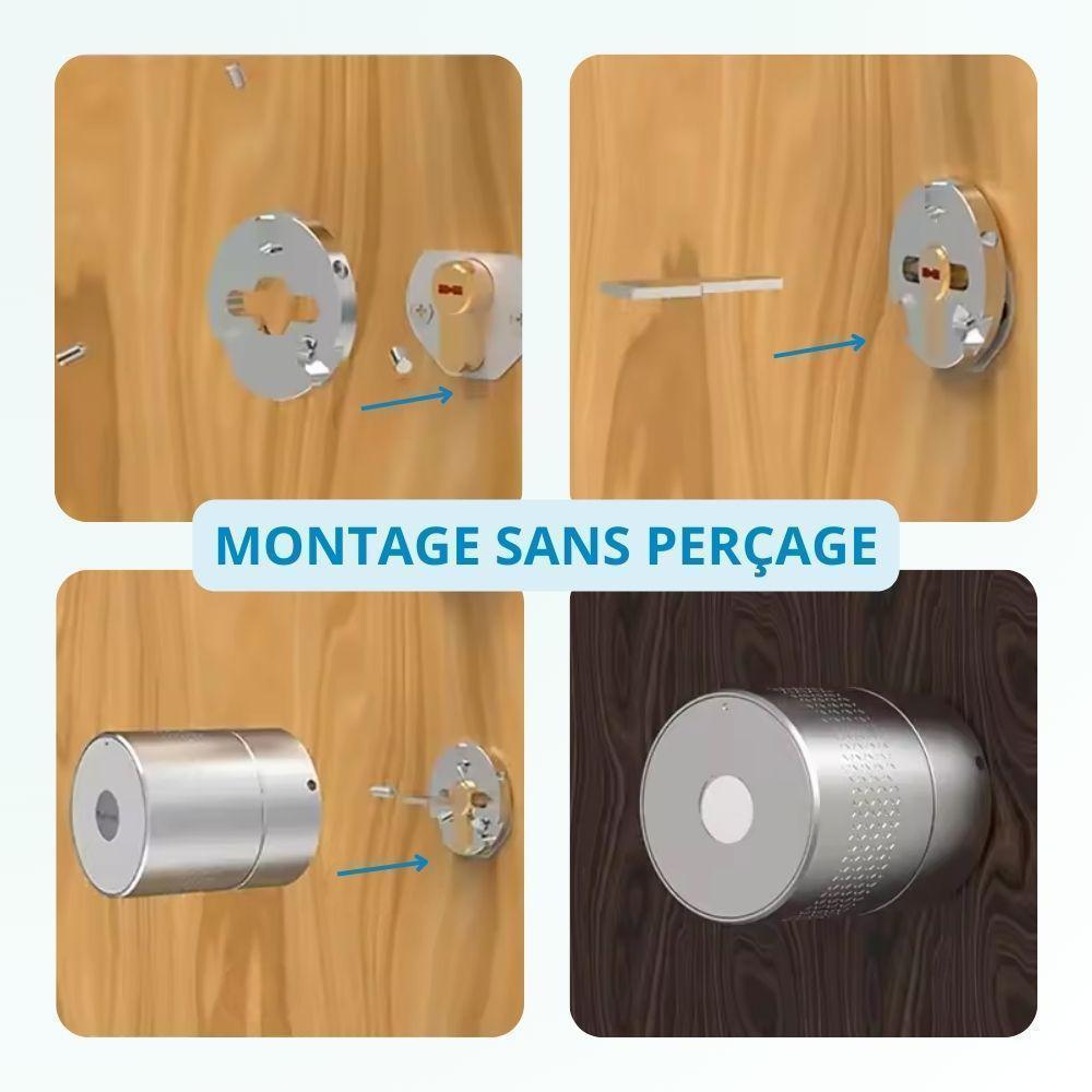 Montage serrure connectée LOCKY-4 Smart Lock Pro